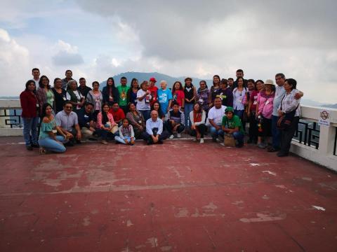 Foto del grupo participantes en Encuentro CORCA