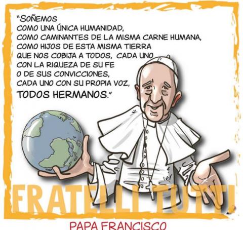 El Papa Francisco con el mundo