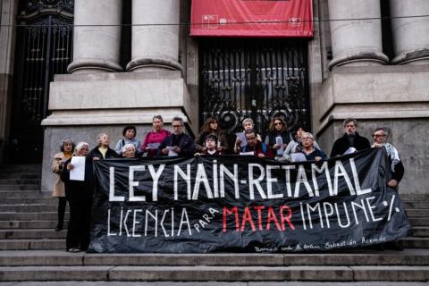 Imagen accion de Movimiento contra la tortura Sebastián Acevedo