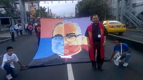 Padre Vidal Rivas y Óscar Romero