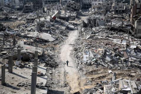 Gaza destrucción
