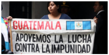 Contra la impunidad en Guatemala