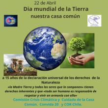 Día Mundial de la Tierra. Convida20-COR Chile
