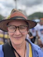 Emilie Smith, en peregrinación con comunidades