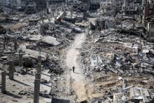 Gaza destrucción